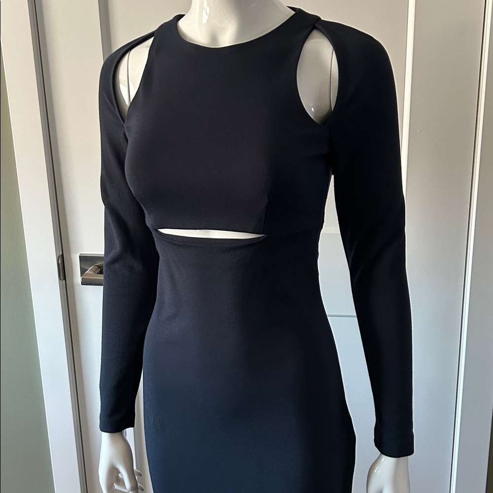 Alexander Wang Cutout Dress Blue - Picture 3 of 9